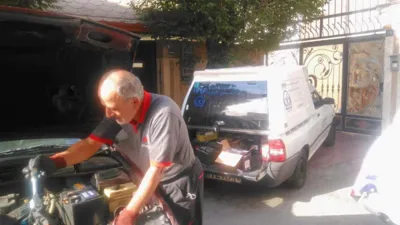 خدمات ارسال و نصب باتری ماشین در محل | امدادما