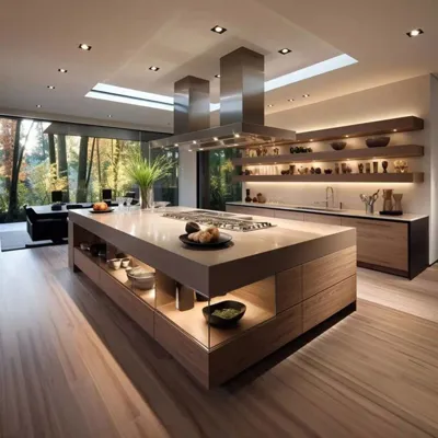 اجرا کابینت جزیره ای