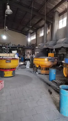 ویبره پولیش قطعات فلزی