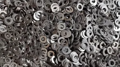 خدمات ویبره پولیش قطعات فلزی