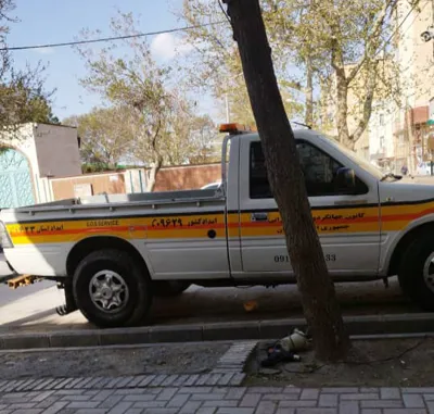 یدککش در ساوه