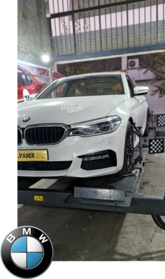 میزان فرمان لیزری BMW کرج
