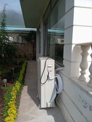 نصب کولر گازی ۳۶،۰۰۰ ایستاده در شهرستان لاویج،مشتری آقای طوسی