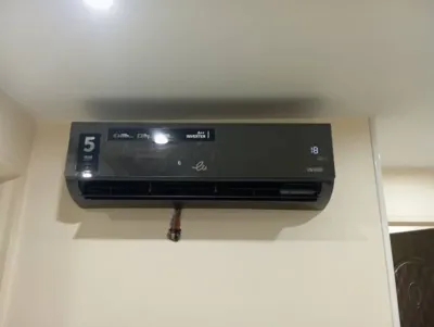 نصب کولرگازی ۲۴،۰۰۰ ایوولی،مشتری آقای کشاورز،محدوده سی متری جی