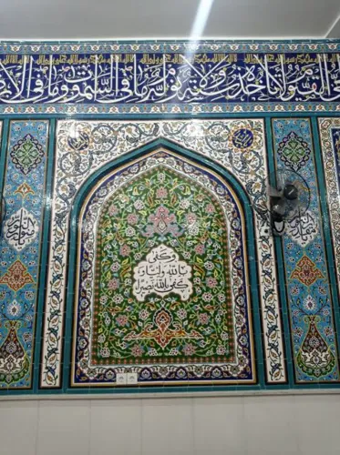 اجرای صفر تا صد کاشی کاری سنتی