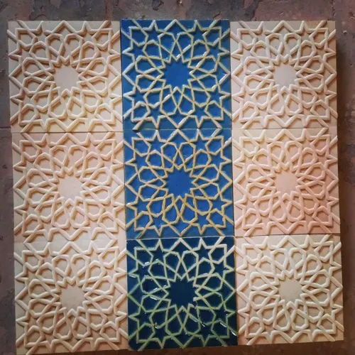 اجرای صفر تا صد کاشی کاری سنتی