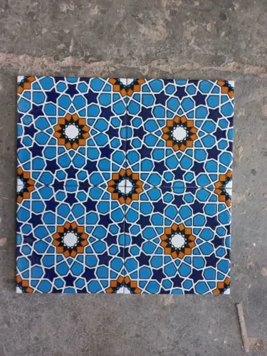 اجرای صفر تا صد کاشی کاری سنتی