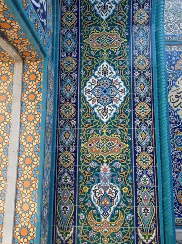 اجرای صفر تا صد کاشی کاری سنتی