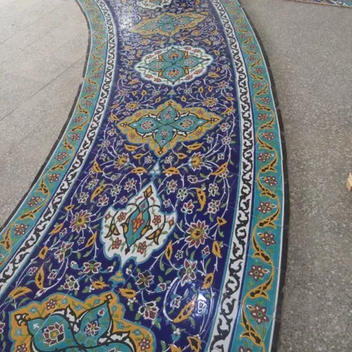 اجرای صفر تا صد کاشی کاری سنتی