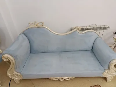بعد از شستشو مبل توسط دستگاه 
