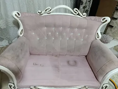 بعد از شستشو مبل توسط دستگاه 