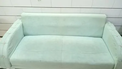 بعد از شستشو مبل توسط دستگاه 