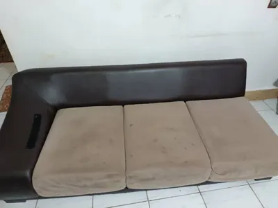 بعد از شستشو مبل توسط دستگاه 