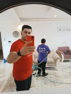 بعد از شستشو مبل توسط دستگاه 