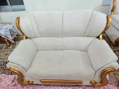 بعد از شستشو مبل توسط دستگاه 