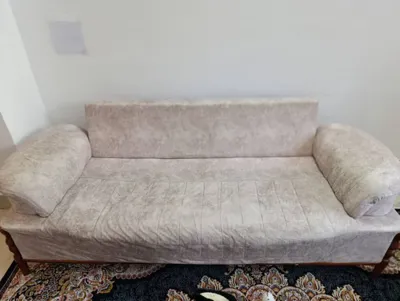 بعد از شستشو مبل توسط دستگاه 