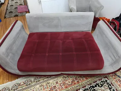 بعد از شستشو مبل توسط دستگاه 