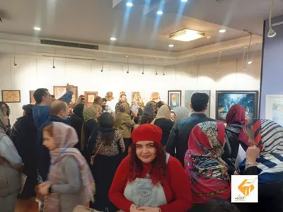 بازدیدکنندگان از نمایشگاه 