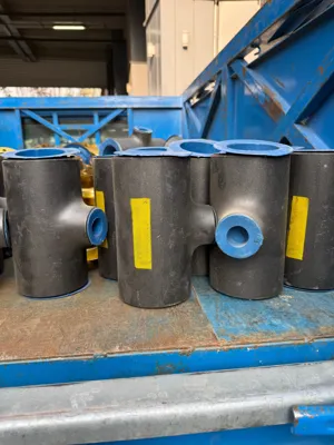 سه راهی فولادی جوشی رده 40 برند تکنو فورج