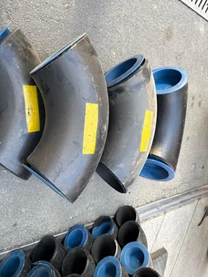 زانوی 90درجه فولادی جوشی رده 40 تکنو فورج