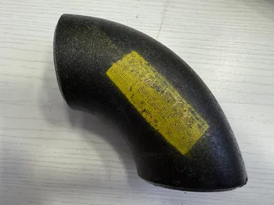 زانوی 90درجه فولادی جوشی رده 40 برند تکنو فورج