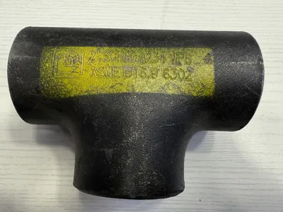 سه راه مساوی فولادی جوشی رده 40 برند تکنو فورج