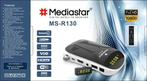 رسیور مدیا استار مدل R130