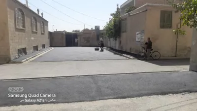 هم سطح سازی محوطه 