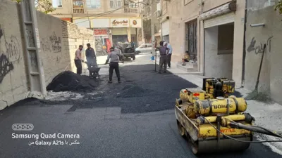 صفر تا صد آسفالت در کرج