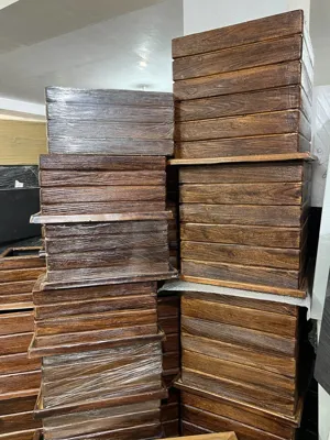 گلدان چوبی در مازندران