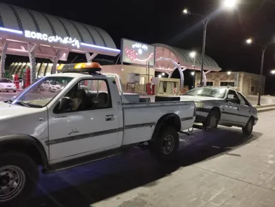 امداد رسانی شبانهروزی خودرو در شهر مبارکه