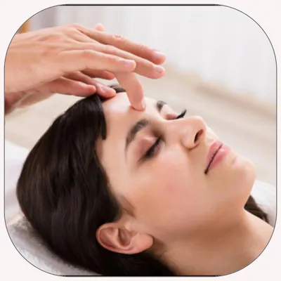 ماساژ درمانی پیشانی