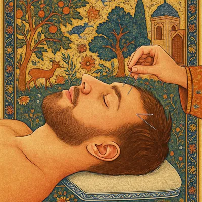 طب سوزنی پیشانی