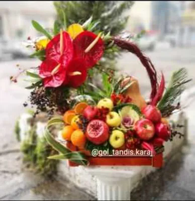 باکس گل یلدایی در کرج هفت تیر