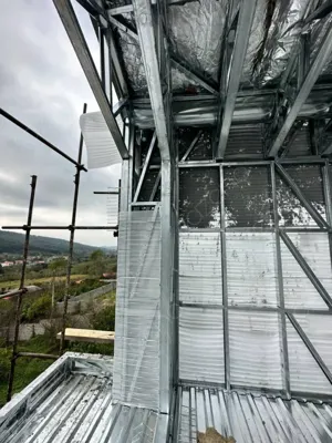 هزینه اضافه طبقه با LSF در شیراز