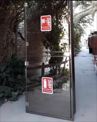 جعبه آتش نشانی دو طبقه تهران