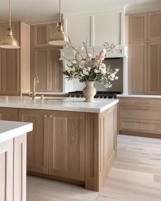 کابینت روکش چوب