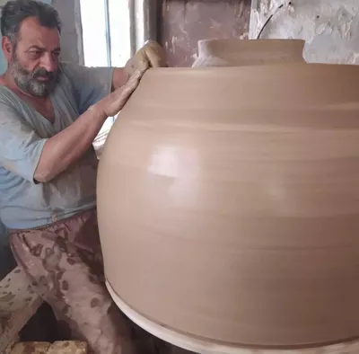 تنور سفالی میبد یزد