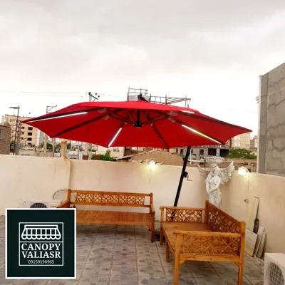 سایبان چراغدار