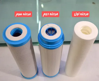 ۳ مراحل فیلتر