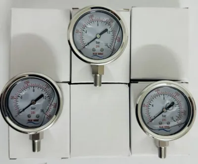 گیج فشار روغنی