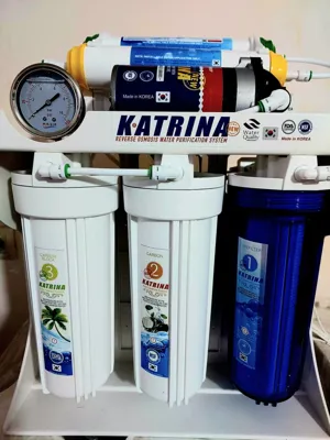 دستگاه تصفیه آب کاترینا
مدل کلاسیک
حرفه ای ترین دستگاه تصفیه آب خانگی
با قابلیت تنظیم املاح به دلخواه
گارانتی معتبر
نصب رایگان