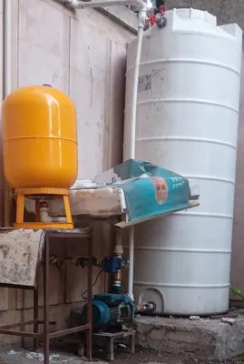 پمپ اب تحت فشار در تهران