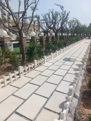  نرده دهکده تالار تاج محل ساوه