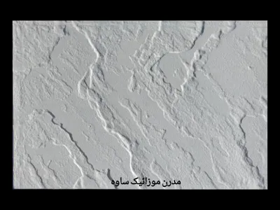 کفپوش پلیمری طرح مالون طوسی 40*60
