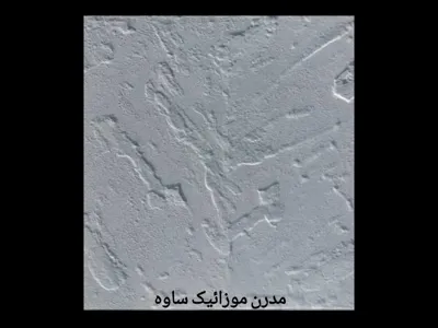 کفپوش پلیمری طرح مالون طوسی 60*60