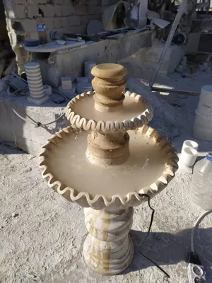 ساخت آبنمای سنگی