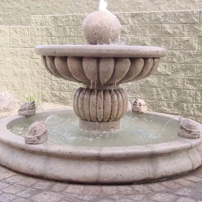 ساخت آبنمای بزرگ 