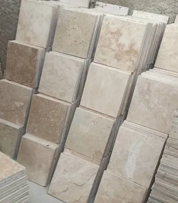 کف فرش تراورتن ساختمان