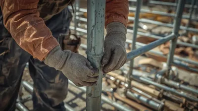 داربست فلزی ظفر با مدیریت اصلی